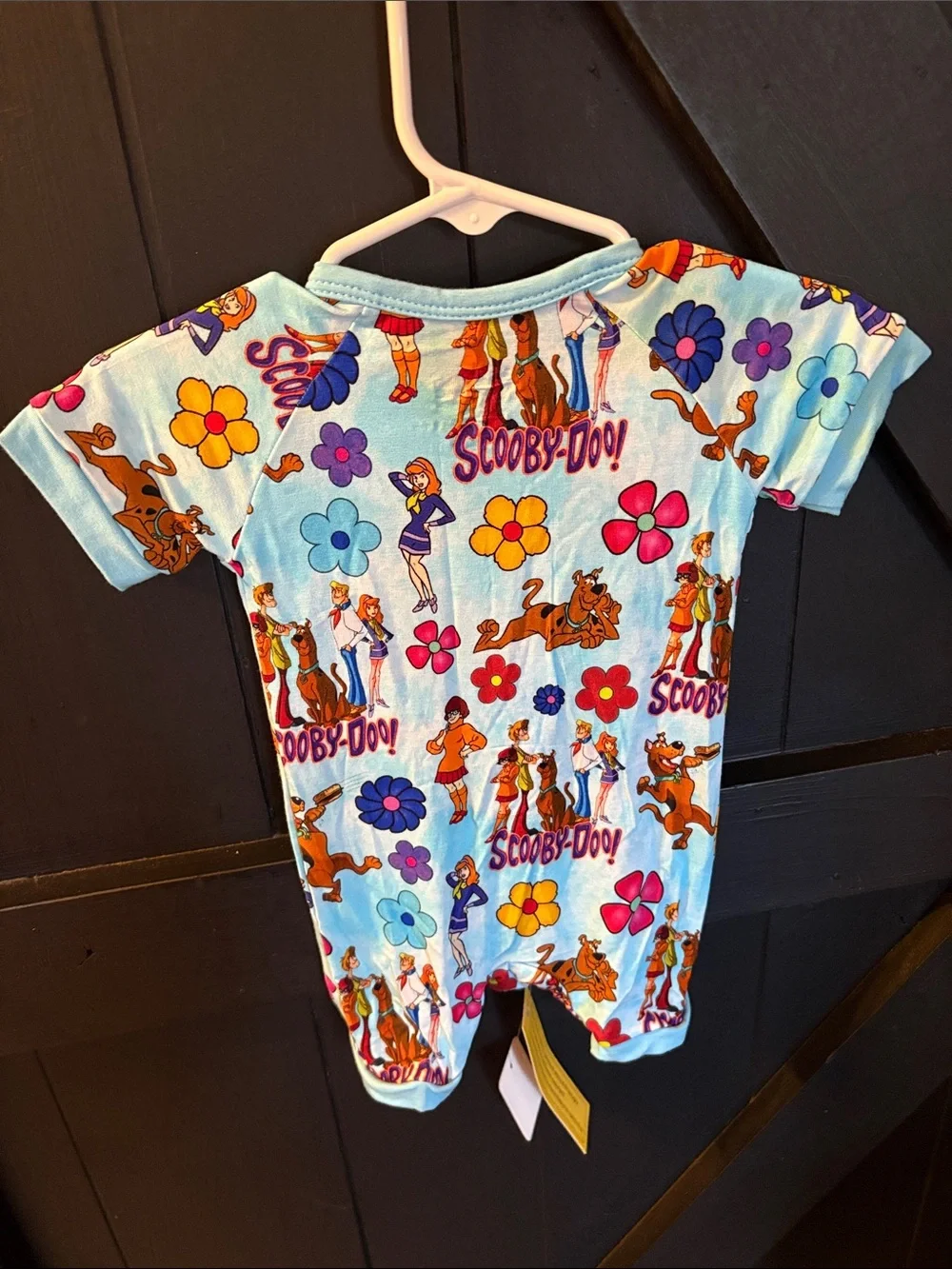 Light Blue Kids Zip-Front Rashguard One-Piece